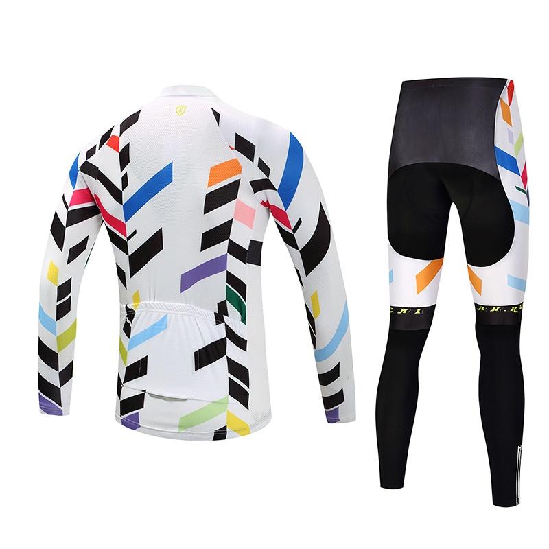 Riding Bicycle Jerseys Cycling Clothing Set Men/Women Long Sleeve Bicycle Clothes Suit