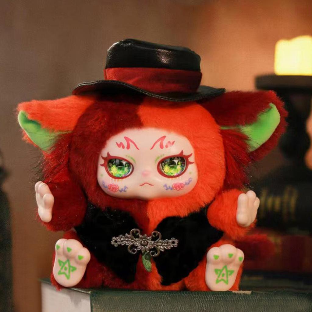 Cute Vinyl Plush Figures, Take A Of Bear Series Plush Doll, Kawaii Collectible Toys Figure Mystery Box For Birthday Gifts, Single Box
