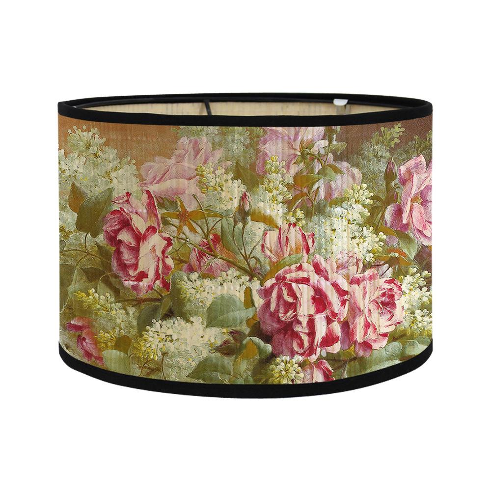 E27 Bamboo Lamp Covers Home Decoration Retro Style Lampshade Indoor Lighting Lamp Shade Simple Chandelier