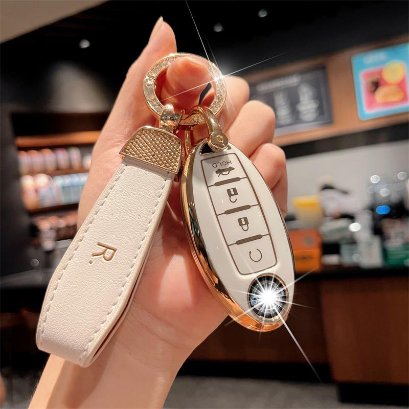 Soft TPU Car Remote Key Case Cover Fob For Nissan T32 T31 Juke J10 J11 Kicks Qashqai X-Trail Tiida Pathfinder Note For Infiniti