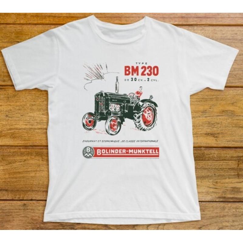 Футболка Bolinder Munktell 624 Трактор Швеция Сельское хозяйство Фермерство BM230 Fendt Новая S разноцветный