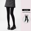 Women's Velvet Leggings: Autumn/Winter Thick Bare-Leg Look, Black Slimming, Non-Slip Pantyhose.