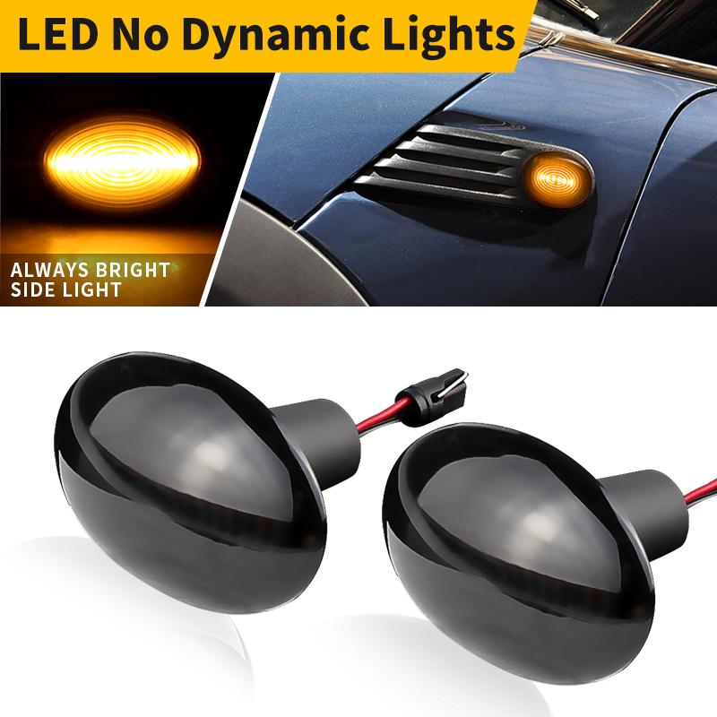 

2PCS Full Led Side Marker Light Indicator Blinker Lamp For BMW Mini Cooper R55 2005-2013 R56 R57 R58 R59 2007-2013 T10 Interface