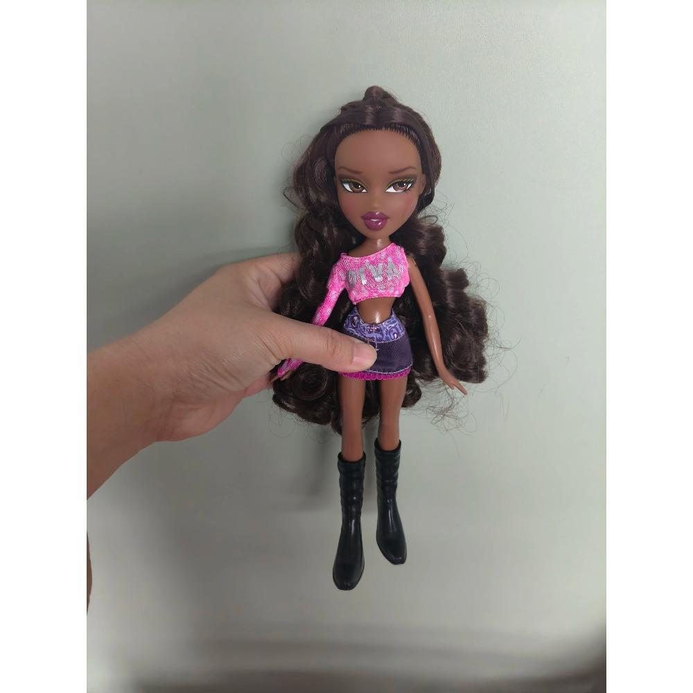 Bratz Head Body Clothes Fur Tops Coat For 30cm Doll