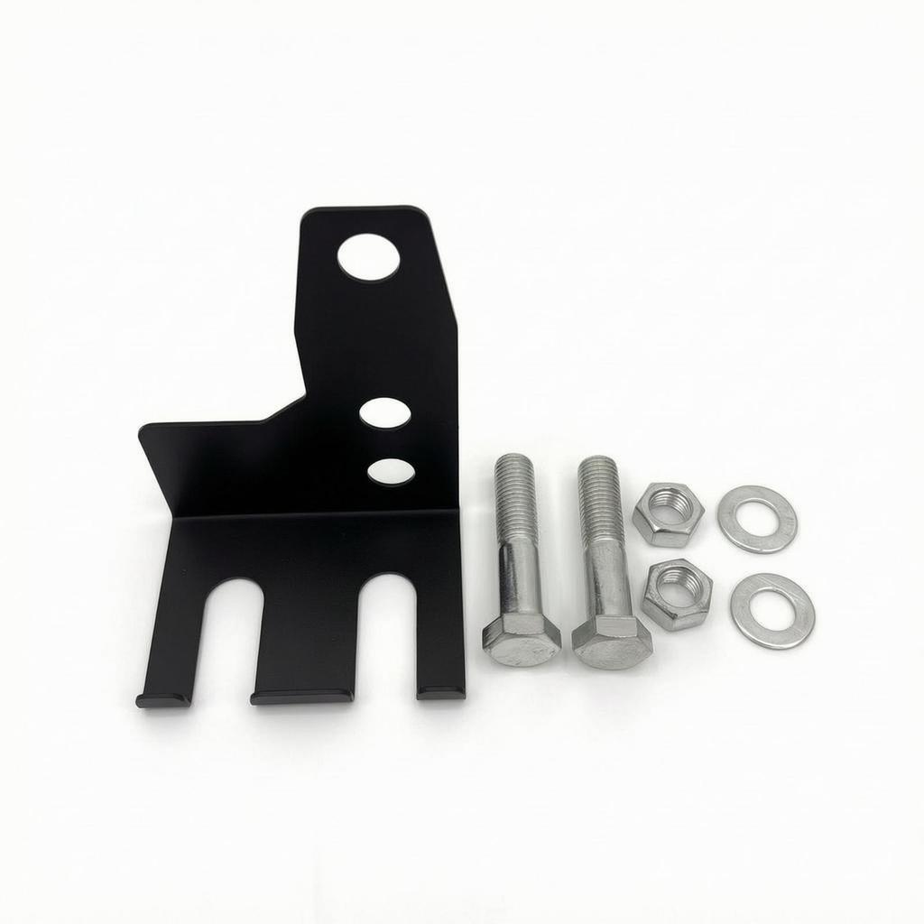 Barbell Stand, Matte Black, Hook for Rack Mounting