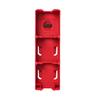 Porte Batterie - MILWAUKEE - M18 Packout - Rouge - 10,2 x 10 x H33 cm - Mixte