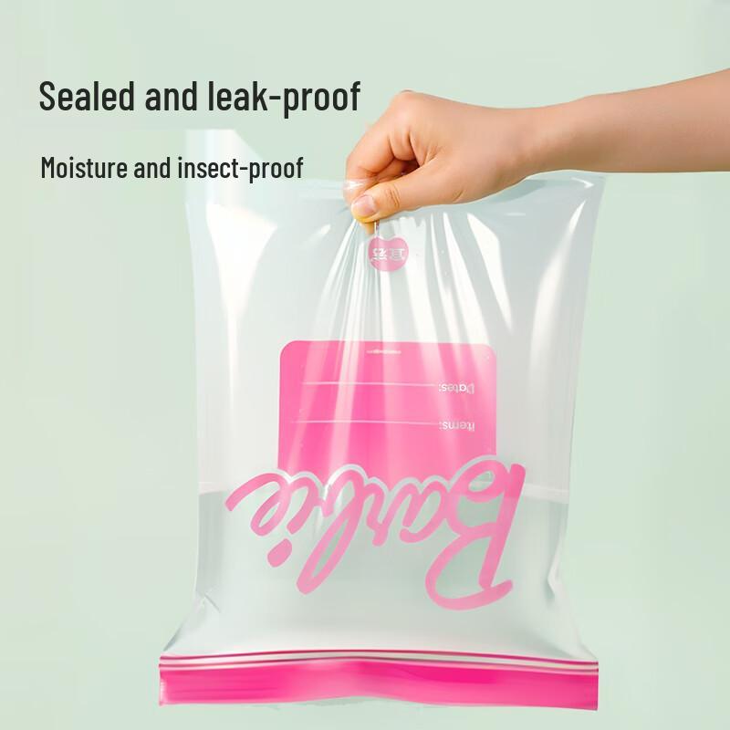Yekee Antibacterial Double-Seal Food Storage Bags