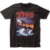 DIO Holy Diver T-shirt da uomo Musica Classica Concerto Band Rock Maglietta Nuova Nera