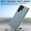 Y1 For Samsung Galaxy S22 Ultra 5G Slim Case Litchi Texture PU+PC Phone Cover