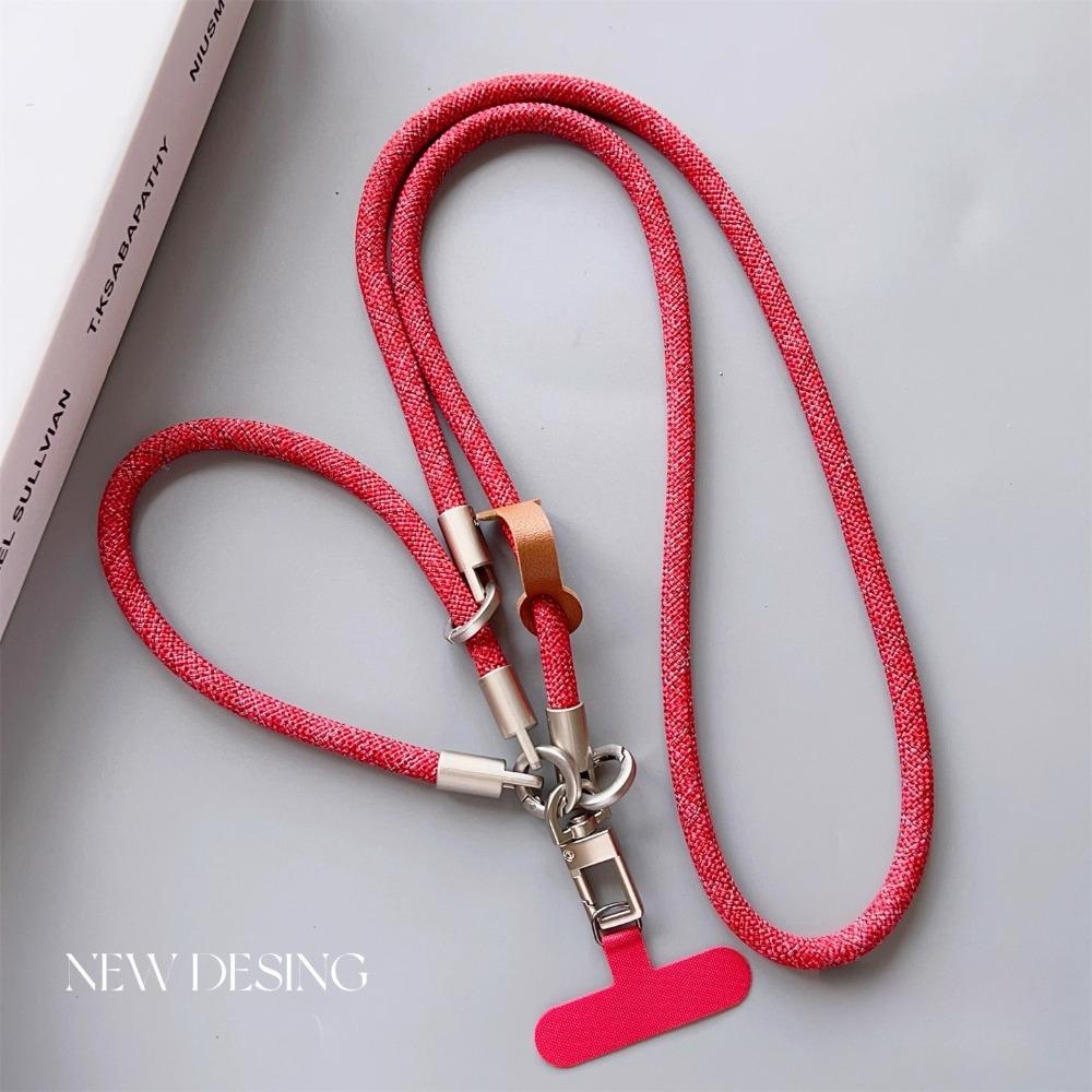 3-in-1 Mobile Phone Lanyard, Multi-functional Removable and Adjustable Multi-purpose Strap, Hand-woven Strong Crossbody