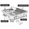 Energy Tile Cutter + 18V, Without Battery - T 58Ge138