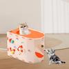 Cat House Tunnel Cute Decoration Multifunction Pet Supplies Large Space with Ball Bed Cave for