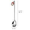 Kovové Merry Christmas Lžíce Xmas Party Nádobí Ornamenty Vánoční dekorace pro domácí stůl