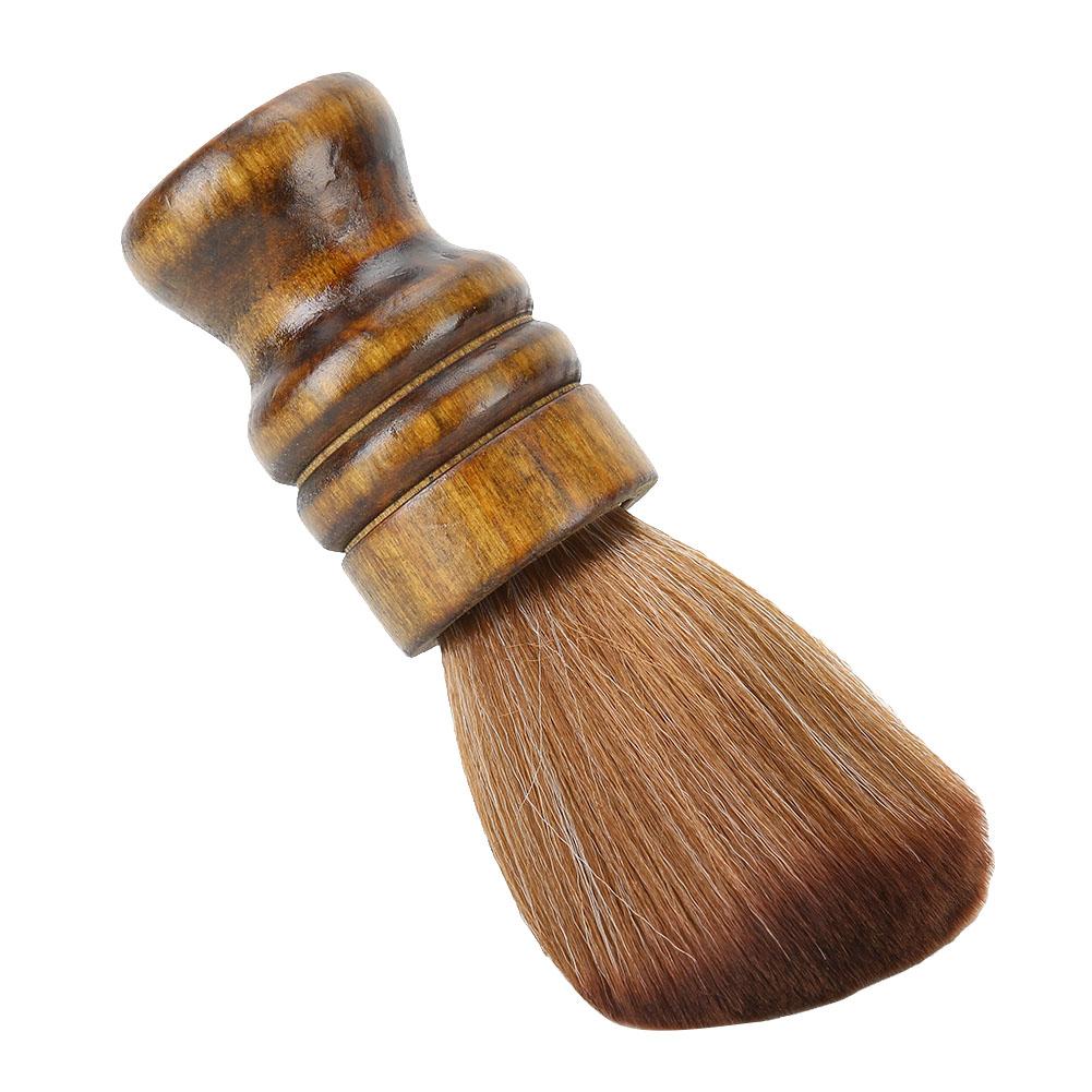 Broken Hair Sweep Brush Neck Face Duster for Salon Stylist Barber Hairdressing
