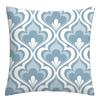 Blue and White Geometric Diamond Pillowcase Office Living Room Home Pillowcase Car Ornaments