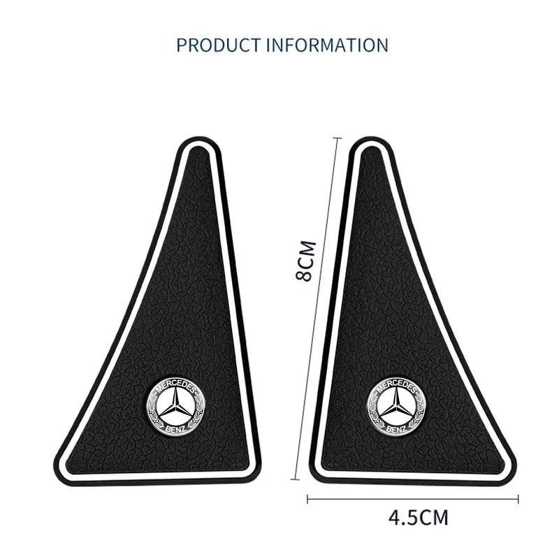 2pcs/set Car Door Protector Anti-collision Strip Sticker Corner Cover Accessories For Mercedes Benz W211 W204 W210 CLA GLA