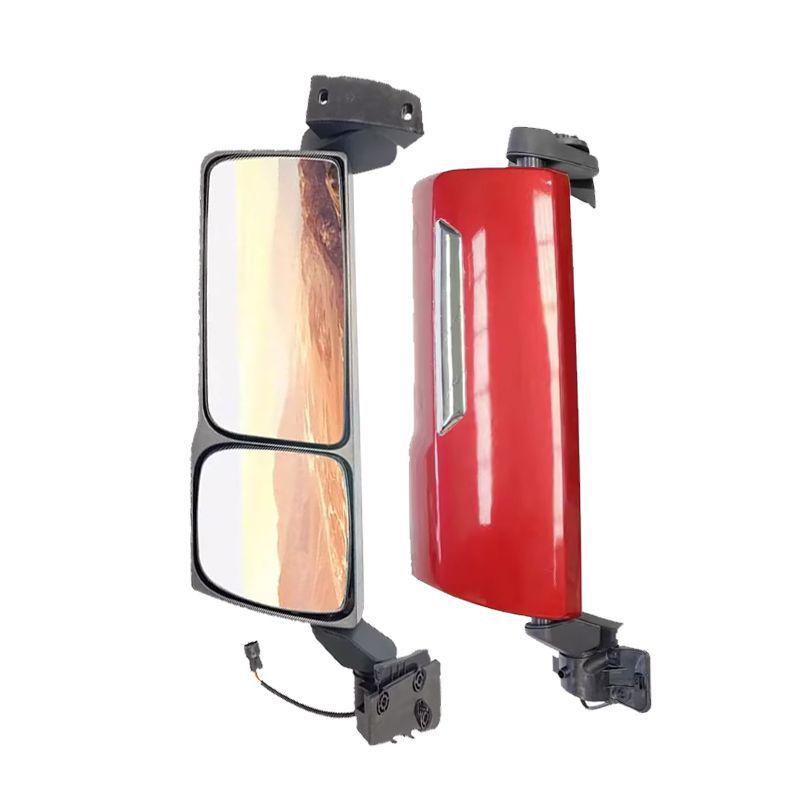 

Compatible Electric Rearview Mirror for Jianghuai Gallop K7 Truck Red Electric Passenger Side