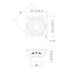 Portable Loudspeaker 6Ohm 10W Loudspeaker Home Theaters Inner Magnetic Aluminium Sound Amplifier