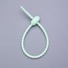 5/10PCS Silicone Reusable Bag Ties Twist Wire Fasten Cable Zip Tie for Headset Data Line Pendant Adjustable Soft Universal Tie
