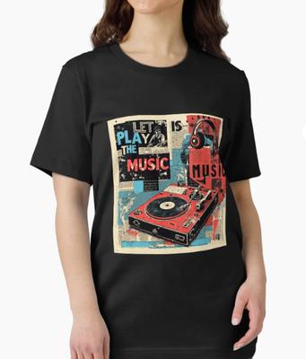 Musik Vintage T-Shirt