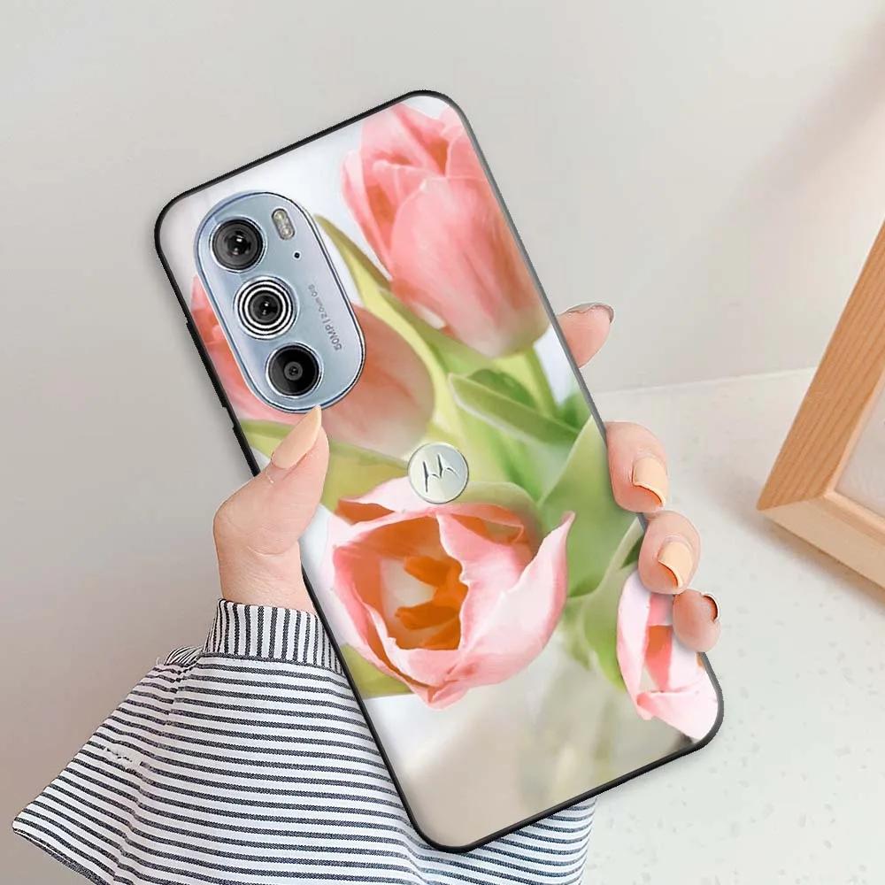 For Moto Edge 30 Pro Case Cover Edge30 Matte Silicone Case for Motorola Moto Edge 30 30Pro Fashion TPU Protective Back Cover
