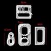 4 Pcs Small Tractor Plastic Fondant Cutter Cake Mold Fondant Cupcake Decorating Tools