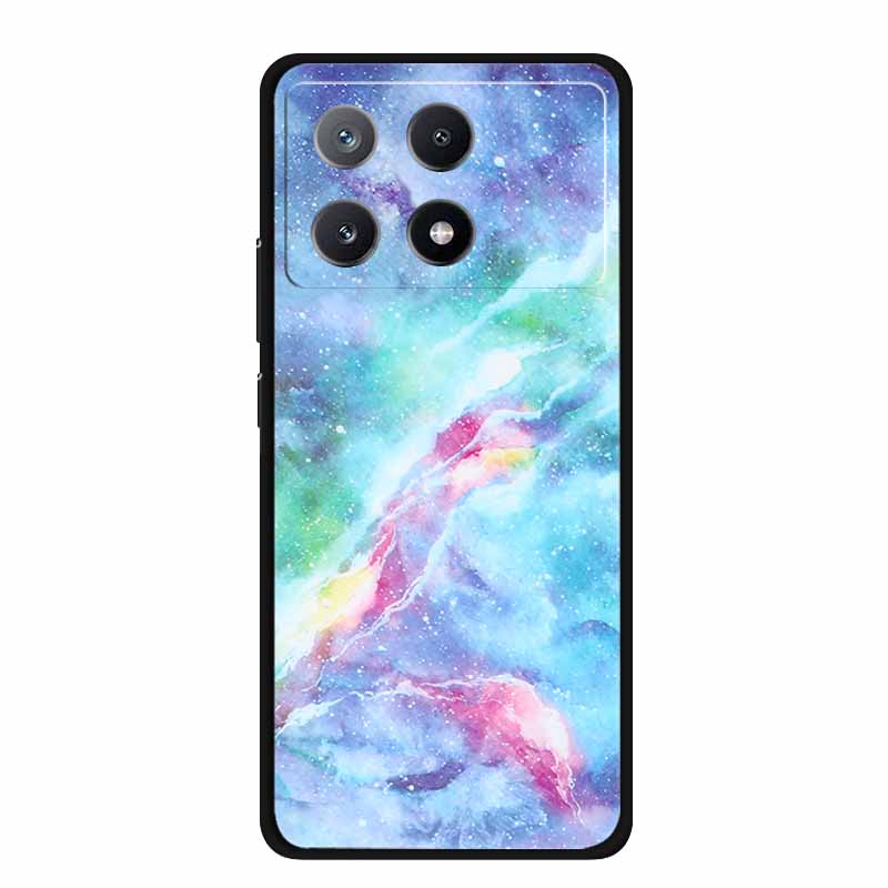 For Xiaomi Poco F8 Pro Case Gradient Marble Silicone TPU Soft Phone Case for Poco F8 Pro Pastel Back Cover Funda Poco F8 Pro 5G