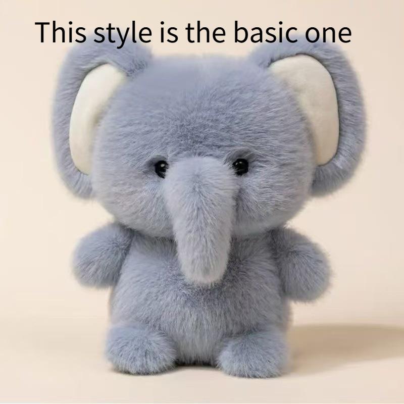 

Rose Bouquet Elephant Plush Toy Cute Stuffed Animal for Valentine‘s Day Gift for Girlfriend Boyfriend Soft Plushie Doll 30cm