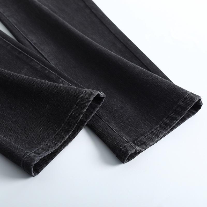 Women's High-End Wide-Leg Slim-Fit Jeans - Spring/Autumn Collection