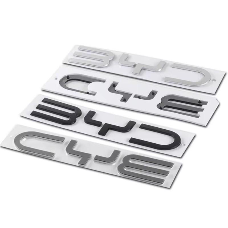 Car Front Hood Bonnet Rear Trunk Emblem Cover Sticker Auto Styling For BYD Atto Yuan Plus Song Plus Seal Seagull Dolphin Sealion