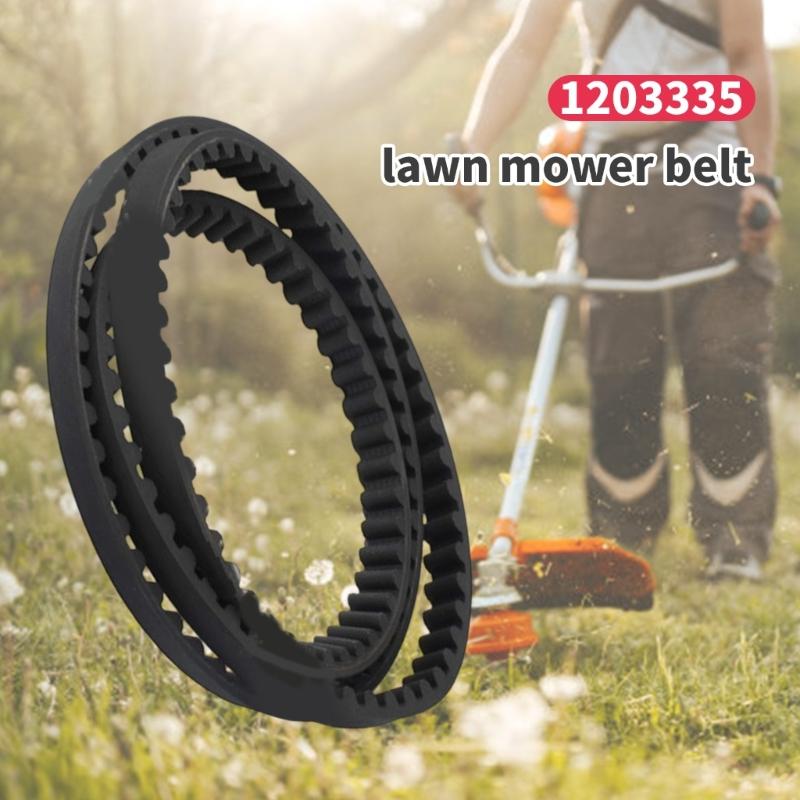 Heavy Duty Cogged Drive Belt Strong Rubber Timing Belt High Performances Lawn Mower Drive Belt fit for 30In Mower Decks