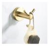 Minimalist Brushed Gold Towel Rack - 304 Stainless Steel Bathroom Hardware Hanger