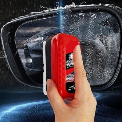 Car Windshield Cleaner Removes Dirt Oil Film Remover Car Glass Sponge Cleaning Brush Powerful Windshield Oil Film Stain Removal