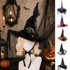 Spider Pendant Halloween Hat Lace Wizard Cap Baroque Witch Hat  Parties
