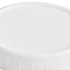 10Pcs 70/86MM Wide Mouth Mason Jar Lid Reusable Leak Proof White Canning Cover Dishwasher Safe Food Grade Jar Sealing Lid Top Cap
