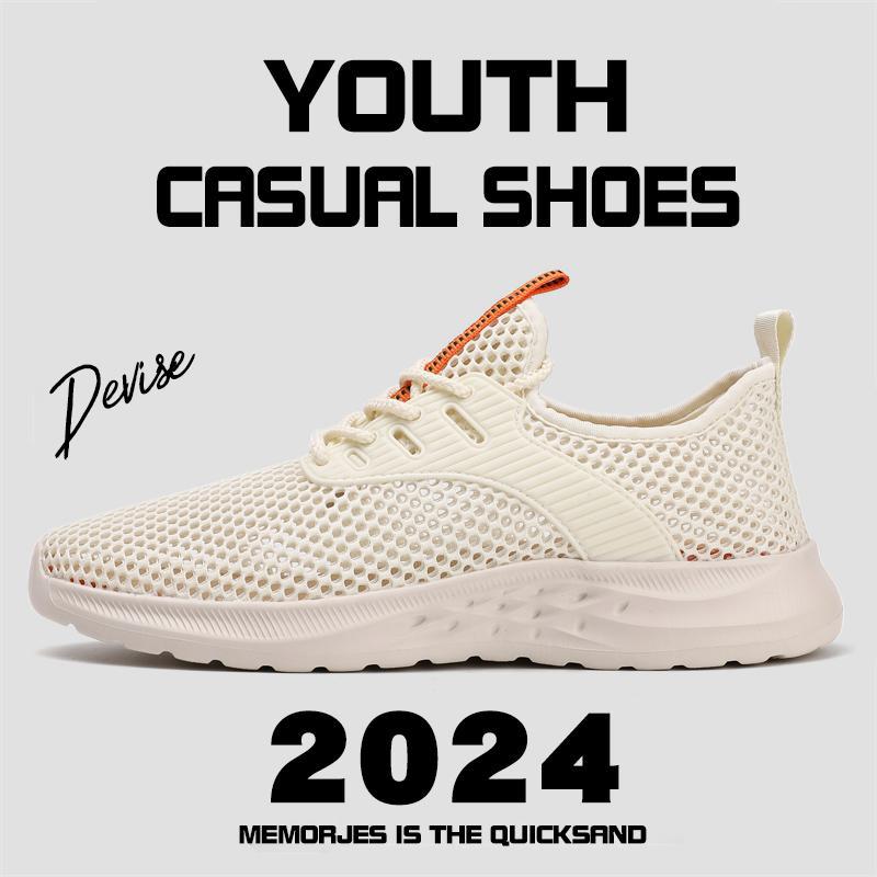 

Men s shoes large size mesh shoes summer hollow casual sports shoes outdoor breathable running shoes men s thin running trendy shoes 47