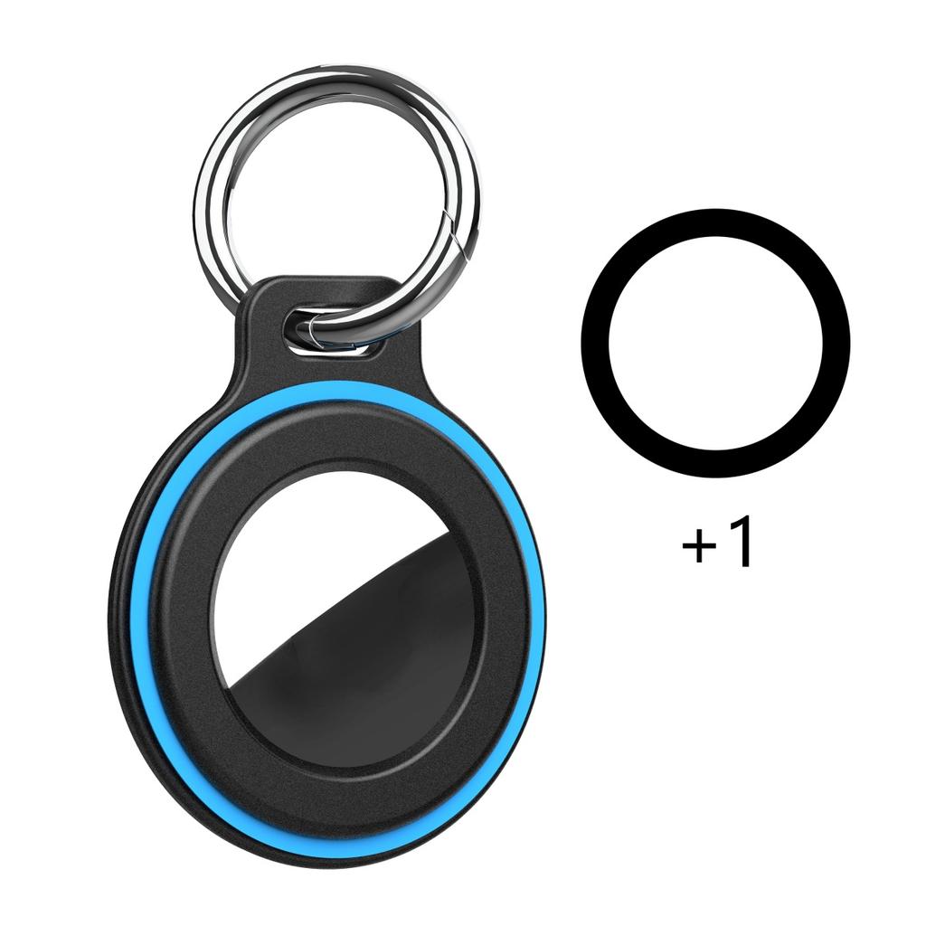 For Apple Airtags Locator Silicone Protect Case For Kids/Pet/Backpack With Strap Lanyard + Keychain AirTag GPS Tracker Accessory