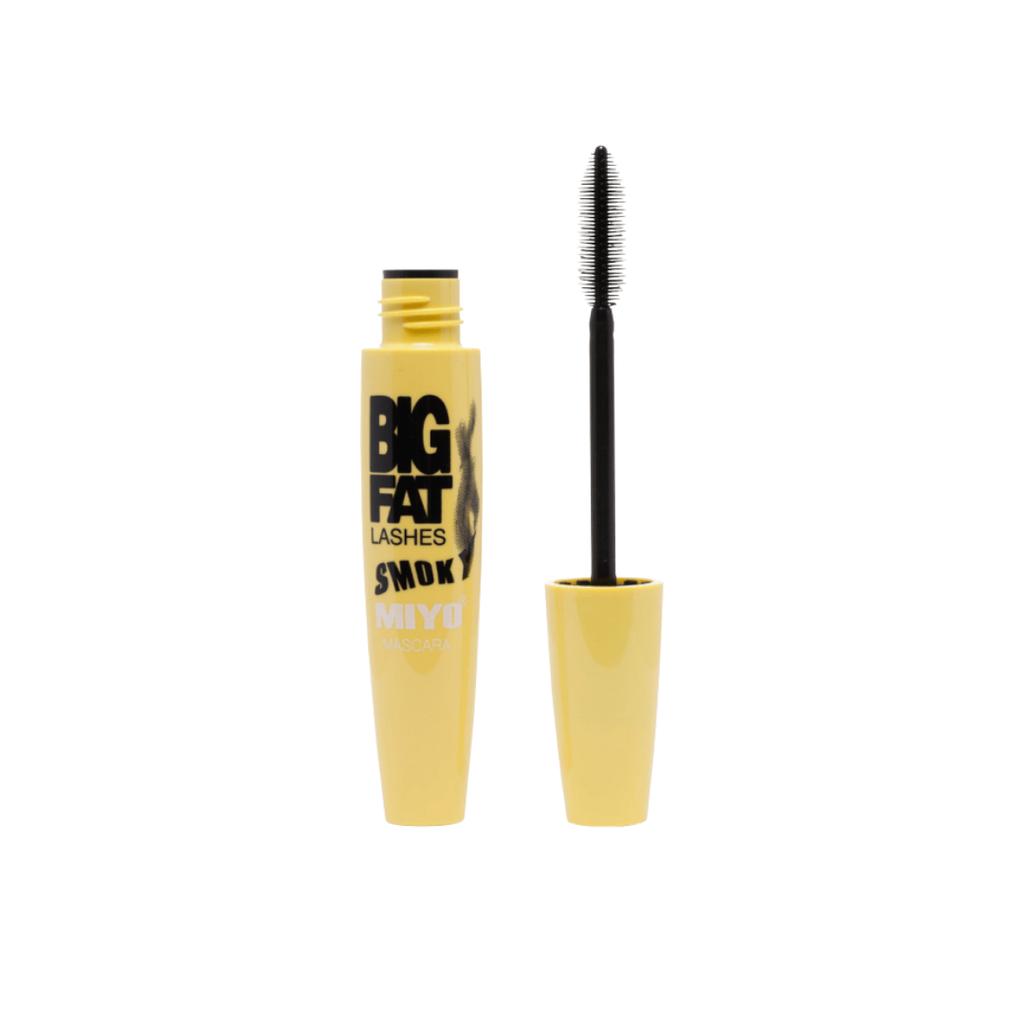 MIYO - Mascara Big Fat Lashes SMOKY, 10ml - black mascara that adds volume