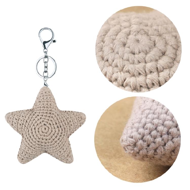 Keys Chain Backpack Pendant Acrylic Fibers Material for Birthday Christmas Party