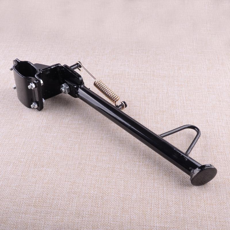 Motorcycle Power Support Kickstand Brace Parking Side Stand Leg Foot Fit for ATV Quad Bike Buggy