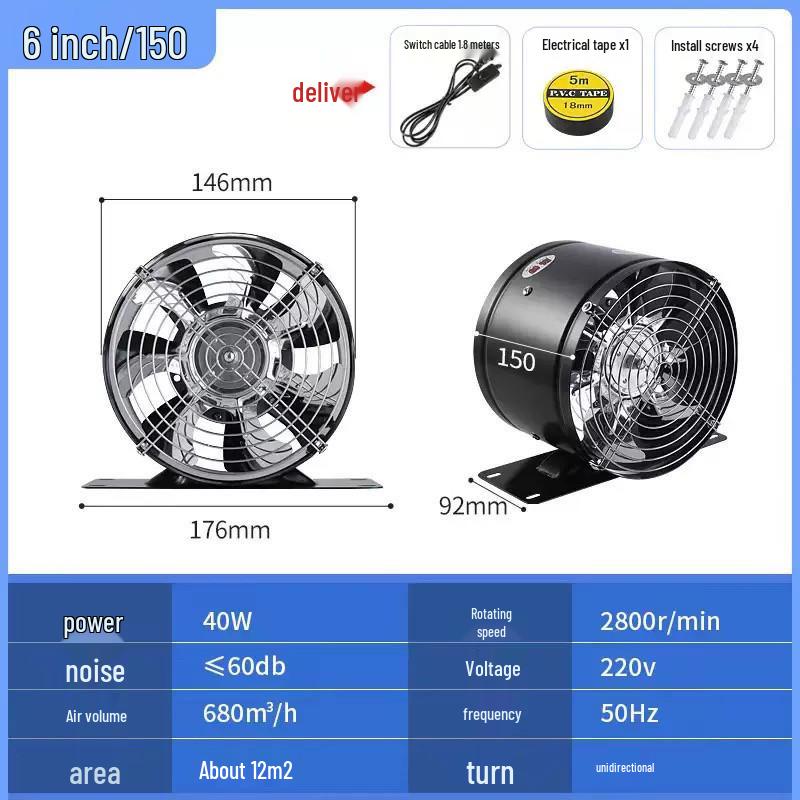 

Chunuan Ductless Kitchen Range Hood High-Power Ventilation & Exhaust Fan