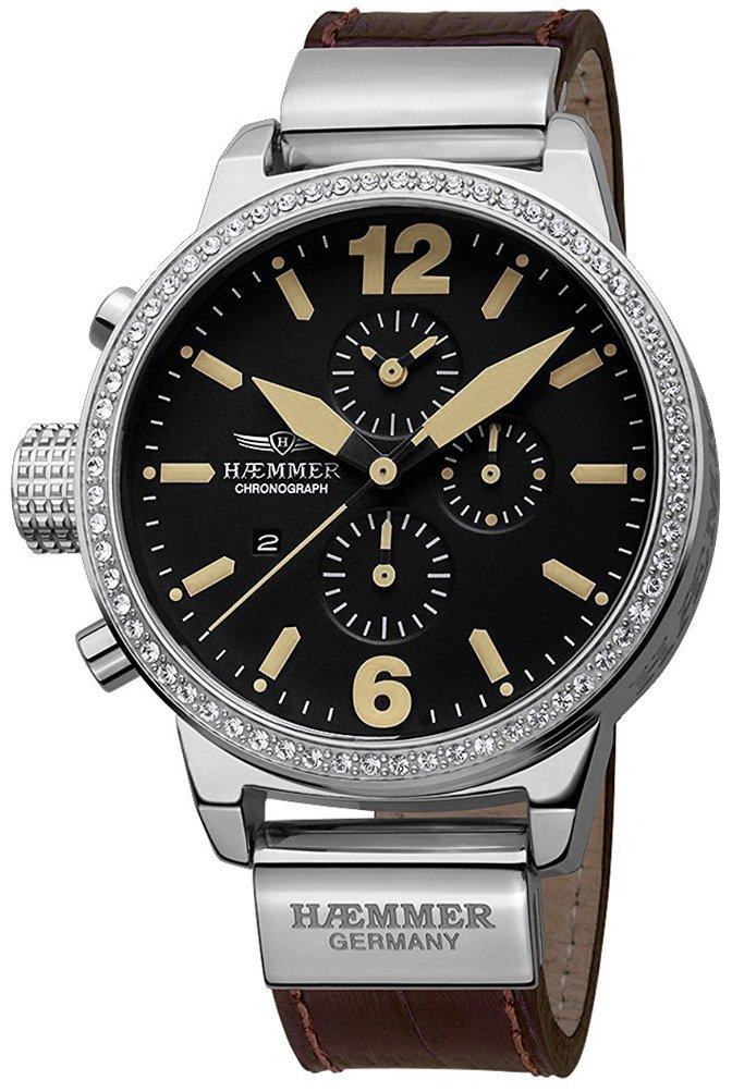 

Hemmer Watch German Brand Unisex Chronograph Japanese Movement 45mm 10ATM Leona DHC-05 [Item] срібний