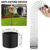 2PCS Squirrel Proof Spring Device Metal Squirrel Baffle Barrier Coil Anti Squirrel Spring Device Quirrel Baffle for Bird Feeders