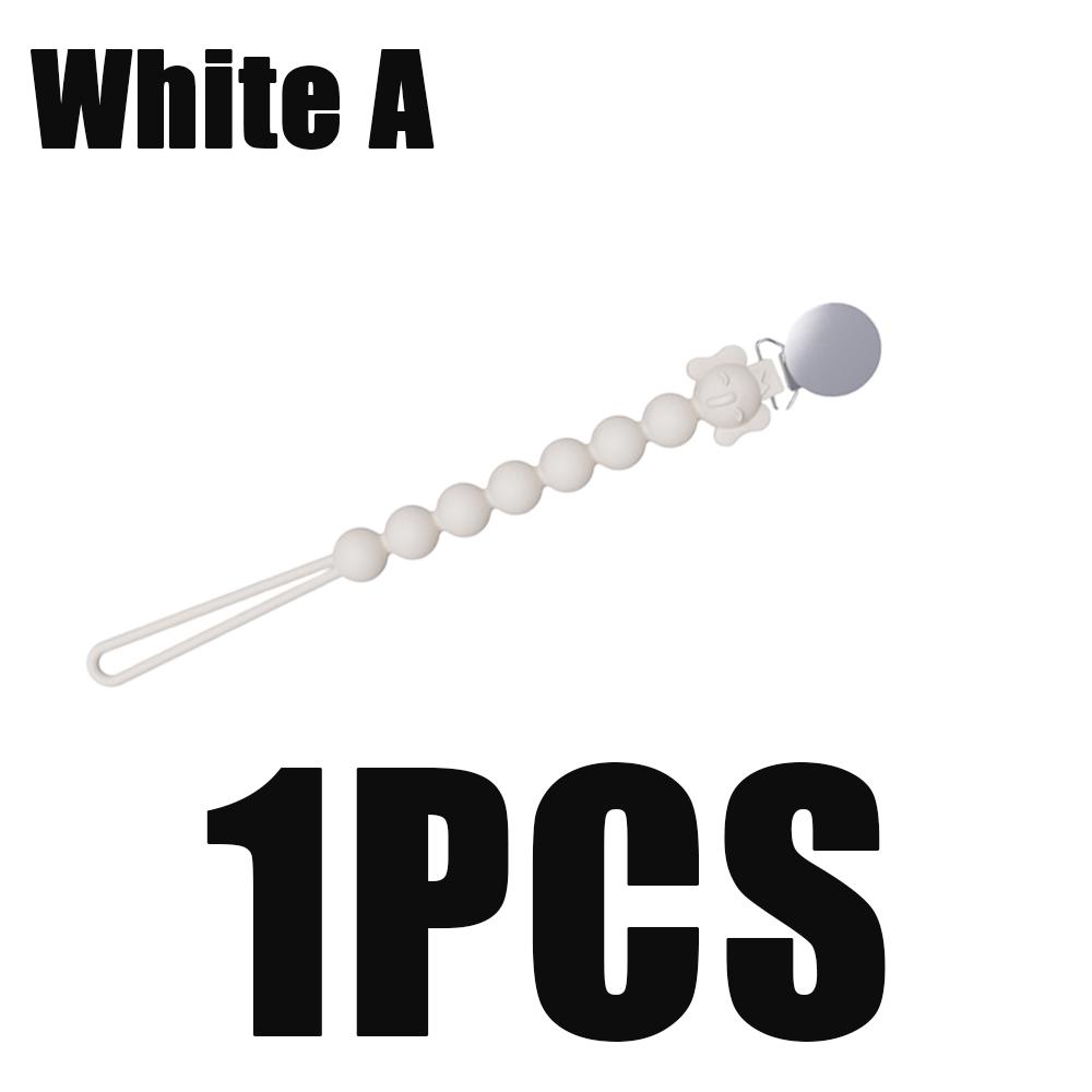 

1pcs Baby Pacifier Clip Crochet Cartoon Teething Soother Chain Holder Newborn Soother Chains Nipple Holder Baby Teething Toys