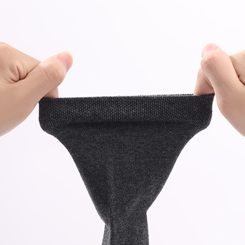 10Pairs/Men's Business Cotton Socks Solid Color Dress Office Men's Socks Spring Autumn Antibacterial Non-slip Comfort Socks Men