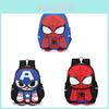Spider-Man Kinderrucksack Cartoon Nylon Leichte Schultasche Mit Gepolsterten Trägern Für Jungen Und Mädchen