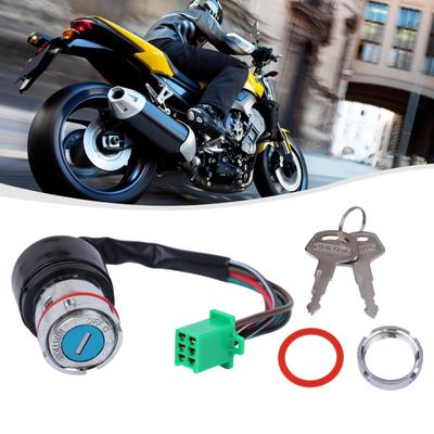 12V Ignition Switch 6 Wire Dirt Bike Accessories Lock Keys Set