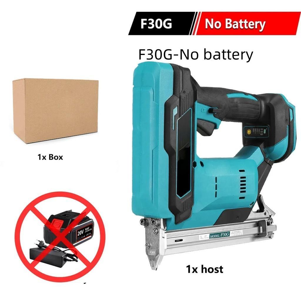 Straight U Staples Stapler Rechargeable Nailer Brushless Cordless Electric Nail Gun Portable Wood Working Tools