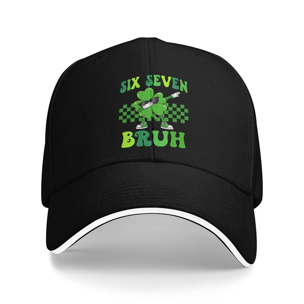 Six Seven 67 Meme Cool St Patricks Day Casual Baseball Cap Outdoor Gym Trucker Hat Spring Men Adult Fashion Baseball Caps