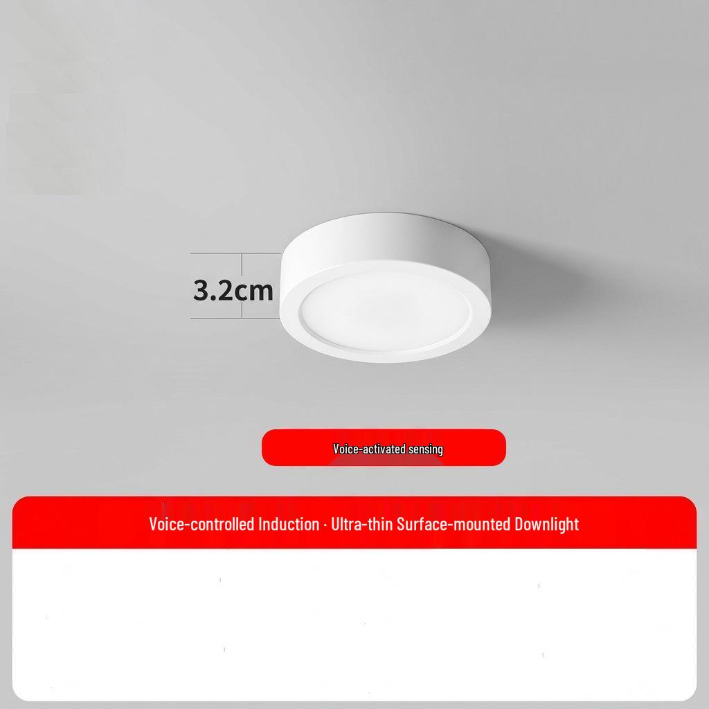 Smart Radar LED Ceiling Spotlight with Motion Sensor for Entryway and Hallway